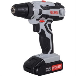 Аккумуляторная дрель-шуруповерт Ресанта ДА-14-2Л - фото 14707606