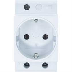 Силовая розетка IEK РА р 10-3-ОПз/кSHUKO - фото 14709251