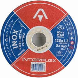 Отрезной круг Interflex INOX A060TBF - фото 14709379