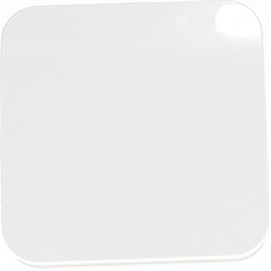 Одноклавишный выключатель Systeme Electric открытой установки с изолирующей пластиной Белый 10А - фото 14709542