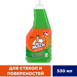 Средство для мытья стекол и зеркал МИСТЕР МУСКУЛ Утренняя роса - фото 14709659