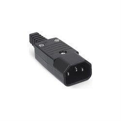 Разборная вилка Cabeus IEC-320-C14 - фото 14709832