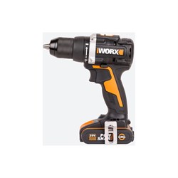 Аккумуляторная бесщеточная дрель-шуруповерт WORX WX102 - фото 14710475