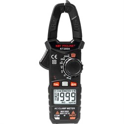 Цифровые токовые клещи КВТ KT 200A PROLINE - фото 14711005