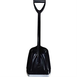 Снеговая автомобильная лопата LWI Монолитная со стальной планкой - фото 14712469
