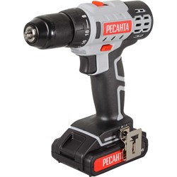 Аккумуляторная дрель-шуруповерт Ресанта ДА-20-2ЛК - фото 14714166