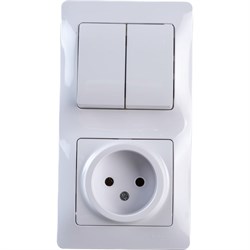 Комбинированный блок Systeme Electric GLOSSA - фото 14714715