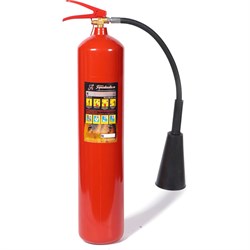 Углекислотный огнетушитель Ярпожинвест ОУ-5 ВСЕ - фото 14715050