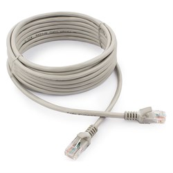 Литой многожильный медный патч-корд Cablexpert UTP PP10-5M - фото 14716348