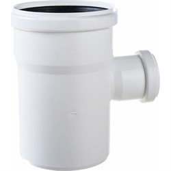 Тройник для бесшумной канализации ПОЛИТЭК 200115087 - фото 14717062