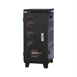 Трехфазный стабилизатор напряжения Ресанта ACH-9000/3-ЭМ - фото 14717238