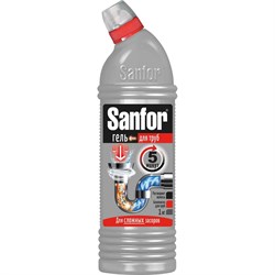 Средство для прочистки канализационных труб Sanfor 1957 601954 - фото 14718435