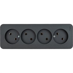 4-ая наружная розетка Systeme Electric Blanca - фото 14719746