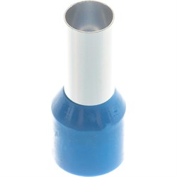 Наконечник штыревой втулочный изолированный КВТ НШВИ 16-12 - фото 14721755