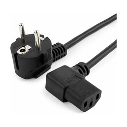 Угловой кабель питания Cablexpert PC-186A-VDE - фото 14723236