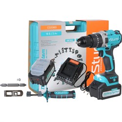 Аккумуляторный шуруповерт Sturm CD2080I - фото 14723516