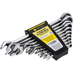 Набор комбинированных трещоточных ключей Эврика ER-20627 - фото 14724023