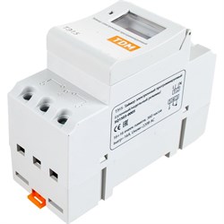 Электронный таймер TDM ТЭ15-1мин/7дн-16on/off-16А-DIN - фото 14725329