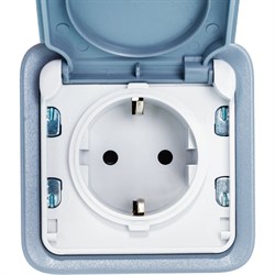 Одноместная розетка Legrand Plexo - фото 14725549