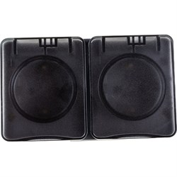 Двойная розетка Systeme Electric AtlasDesign PROFI - фото 14727013