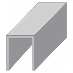 Нижняя направляющая для раздвижных дверей PALLADIUM N4 - фото 14738743