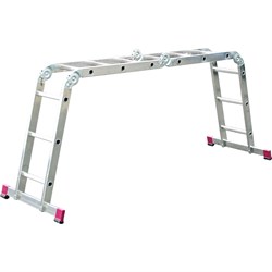 Шарнирная универсальная стремянка-трансформер KRAUSE Corda 4х3 - фото 14741706