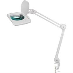 Квадратная настольная лупа на струбцине REXANT 31-0513 - фото 14742685