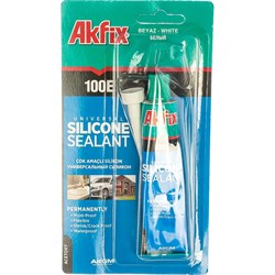 Универсальный силиконовый герметик Akfix 100E - фото 14744235