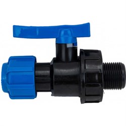 Разъемный компрессионный кран ПОЛИТЭК ТПК-АКВА - фото 14747124