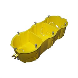 Подрозеточная коробка в стену для суппорта TWT BX45x135-YL - фото 14747595