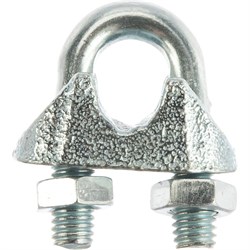 Зажим троса СТРОЙБАТ 6 мм DIN 741 (15 шт.) - фото 14747922