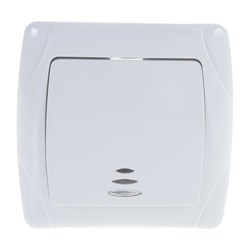 Одноклавишный выключатель UNIVERSAL Маргарита - фото 14748113