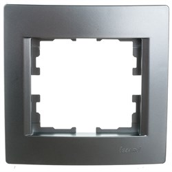 Одноместная горизонтальная рамка Lezard KARINA - фото 14749464