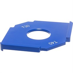 Прямой двухсторонний шаблон РеСоурс RST.005.T30-T40 - фото 14749626