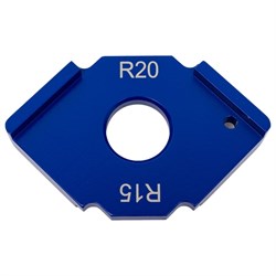 Прямой двухсторонний шаблон РеСоурс RST.005.T15-T20 - фото 14750165