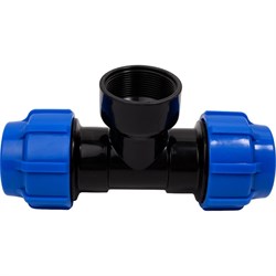 Тройник ПОЛИТЭК 52500250 - фото 14750644