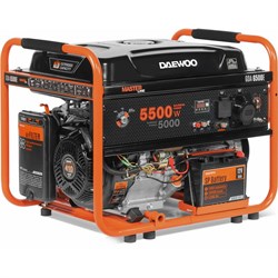 Бензогенератор Daewoo GDA 6500E - фото 14751187