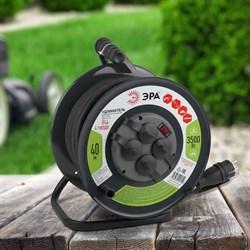 Силовой удлинитель ЭРА RMx4e s3x2.5-40m - фото 14751671