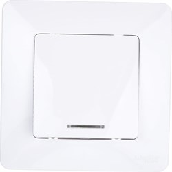 Одноклавишный выключатель Systeme Electric BLANCA - фото 14754012