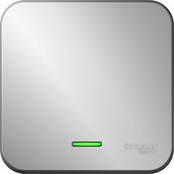 Одноклавишный переключатель Systeme Electric Blanca - фото 14754449