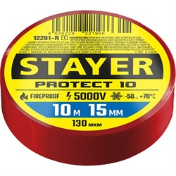 Изоляционная лента STAYER Protect-10 - фото 14755219