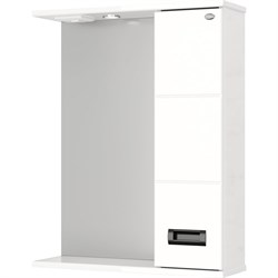 Правый зеркальный шкаф Onika БАЛТИКА Black 58.01 - фото 14755222