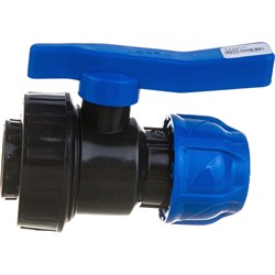 Разъемный шаровой ПНД кран TEBO 017031902 - фото 14755946