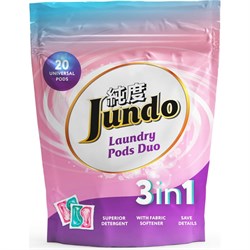 Универсальные капсулы для стирки белья Jundo Laundry pods DUO - фото 14755966