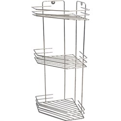 Трехсекционная угловая полка в ванную EUROHOUSE 14323 - фото 14756094