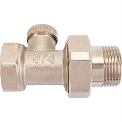 Прямой термостатический клапан для радиатора Lammin LM21065000020 - фото 14758224