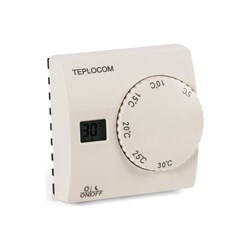 Проводной комнатный термостат Бастион TEPLOCOM TS-2AA/8A - фото 14758289