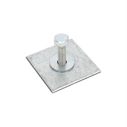 Прижим лестничного лотка к страт-профилю Система КМ STPR - фото 14760765