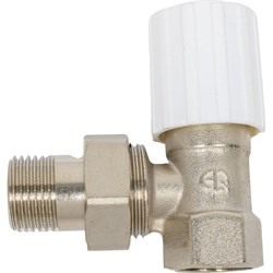 Угловой регулирующий клапан для радиатора AQUALINK 2597 - фото 14761053