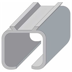 Верхняя направляющая для раздвижных дверей PALLADIUM N2 - фото 14761266